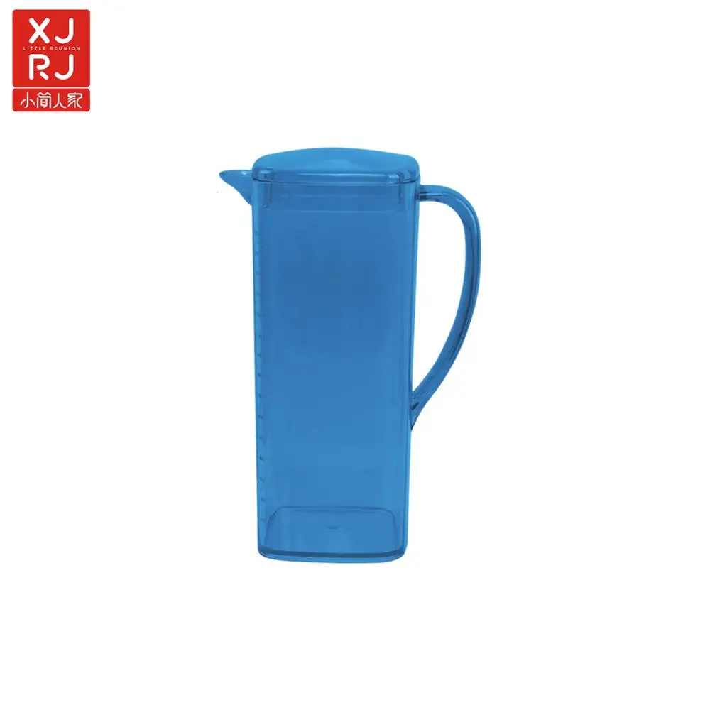 
factory direct sale 1500ml customizable transparent PS plastic water kettle 
