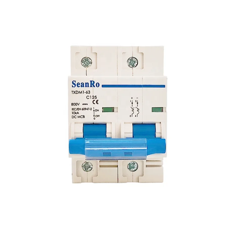 Прямая Заводская защита от короткого замыкания SeanRo MCB выключатель цепи 2p 1000v 100A 10ka dc