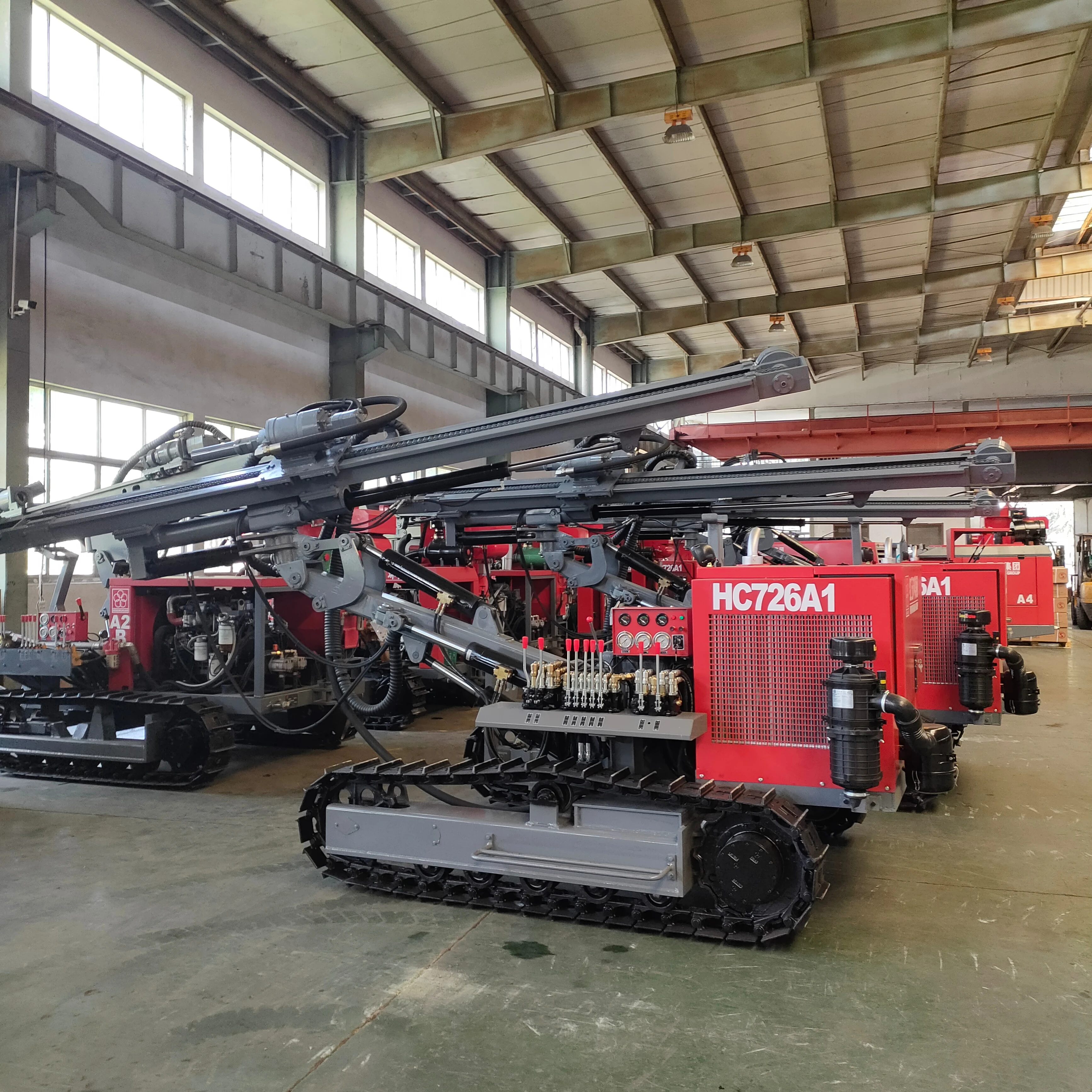 Hongwuhuan 20m drill depth Hydraulic DTH Rock Blasting Down hole Drill Rig