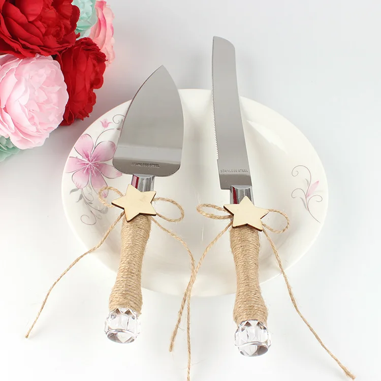 Exquisite Twine Bow Handle Stainless Steel Cake Tools Christmas Gifts Christmas Decorations