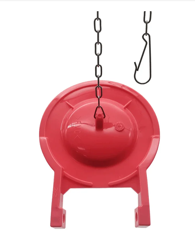 Оптовая продажа 3-дюймовые клапаны с цепью из нержавеющей стали, долговечные ПВХ резиновые Высокопроизводительные универсальные заслонки для унитаза