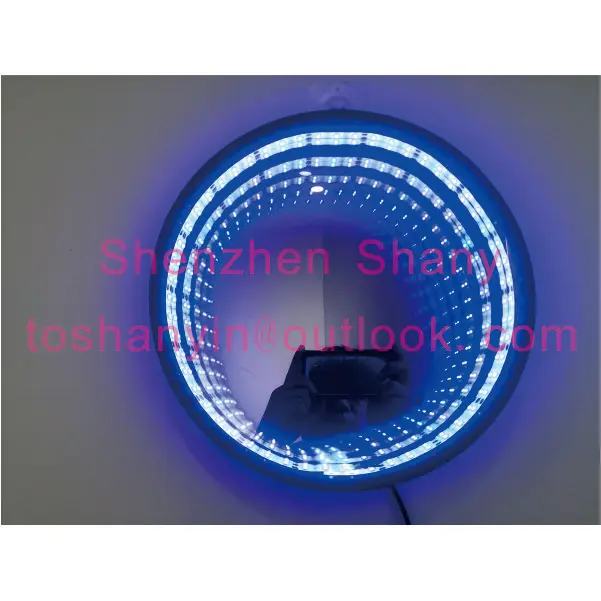 Hot selling tunnel wall infinity mirror illusion with low price