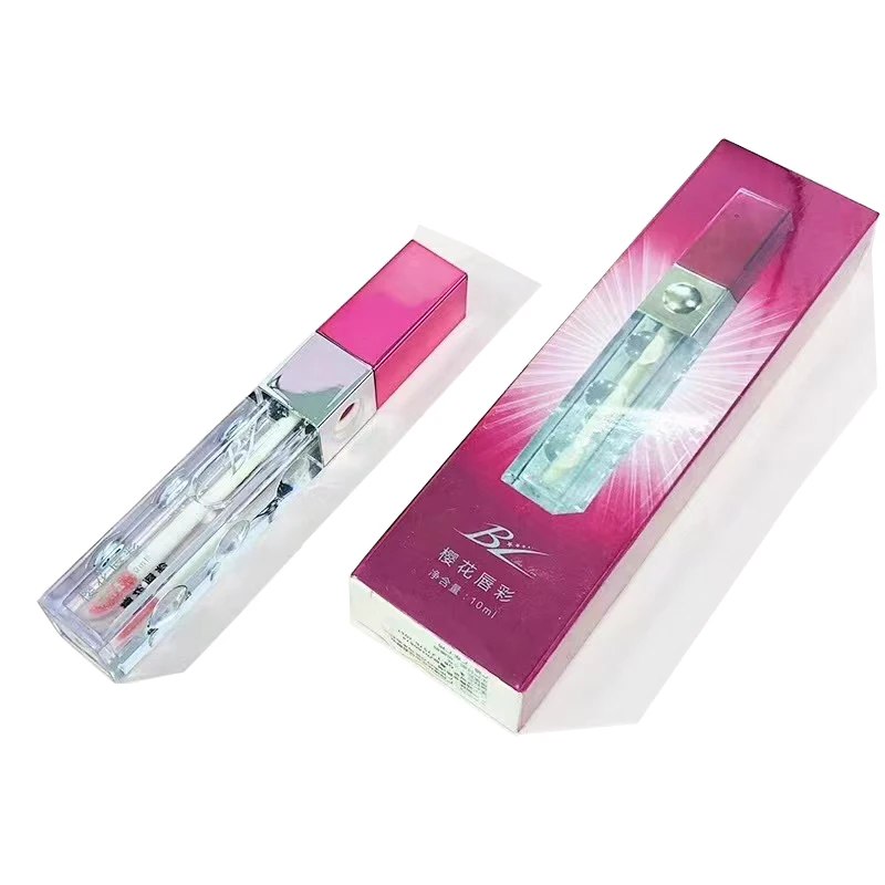 BerLin New Lipstck Magic Pink Up Cherry Blossom Essence For Lips Areola