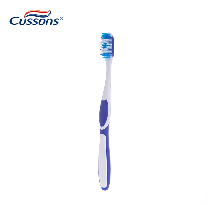 High Quality Surround Bristles Gum Massage Adult Soft Toothbrush with Tongue and Cheek Cleaner