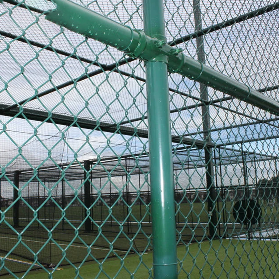 BOCN с ПВХ покрытием 6x12 6x10 зеленый черный белый проволочный забор звено цепи изготовленный на заказ рулон для спортивного поля