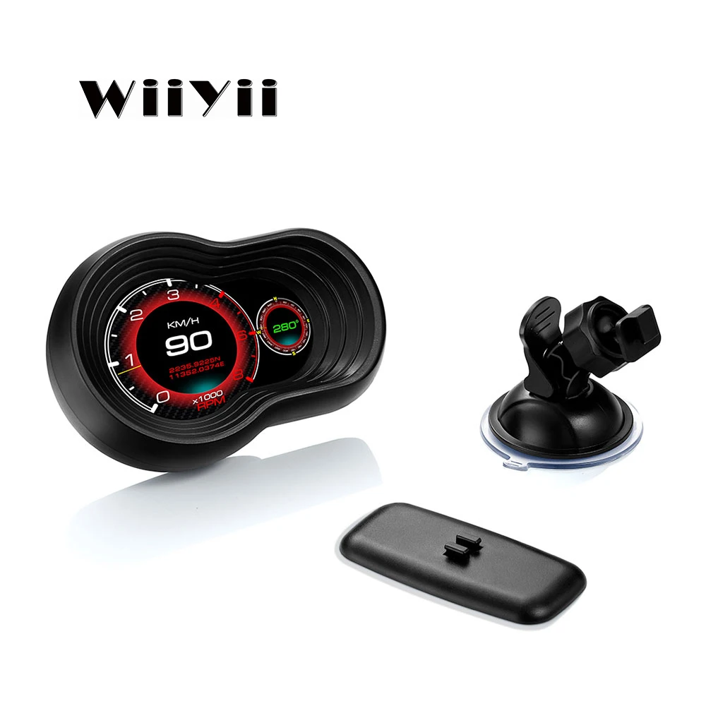  OBD2 GPS F9 дисплей измеритель автомобильный датчик HUD диагностический