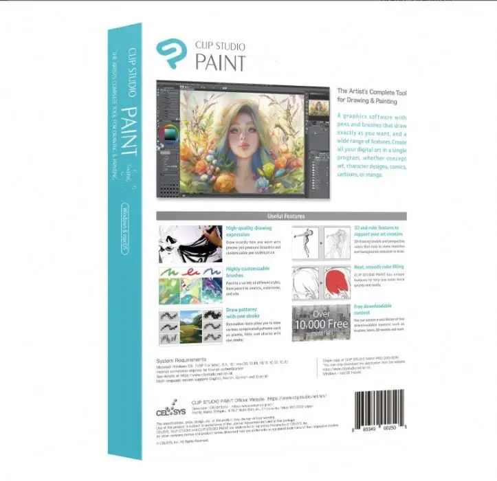 Ссылка для онлайн-загрузки Win / MacOS 1.11.9 программное обеспечение создания манги зажим студийной краски EX