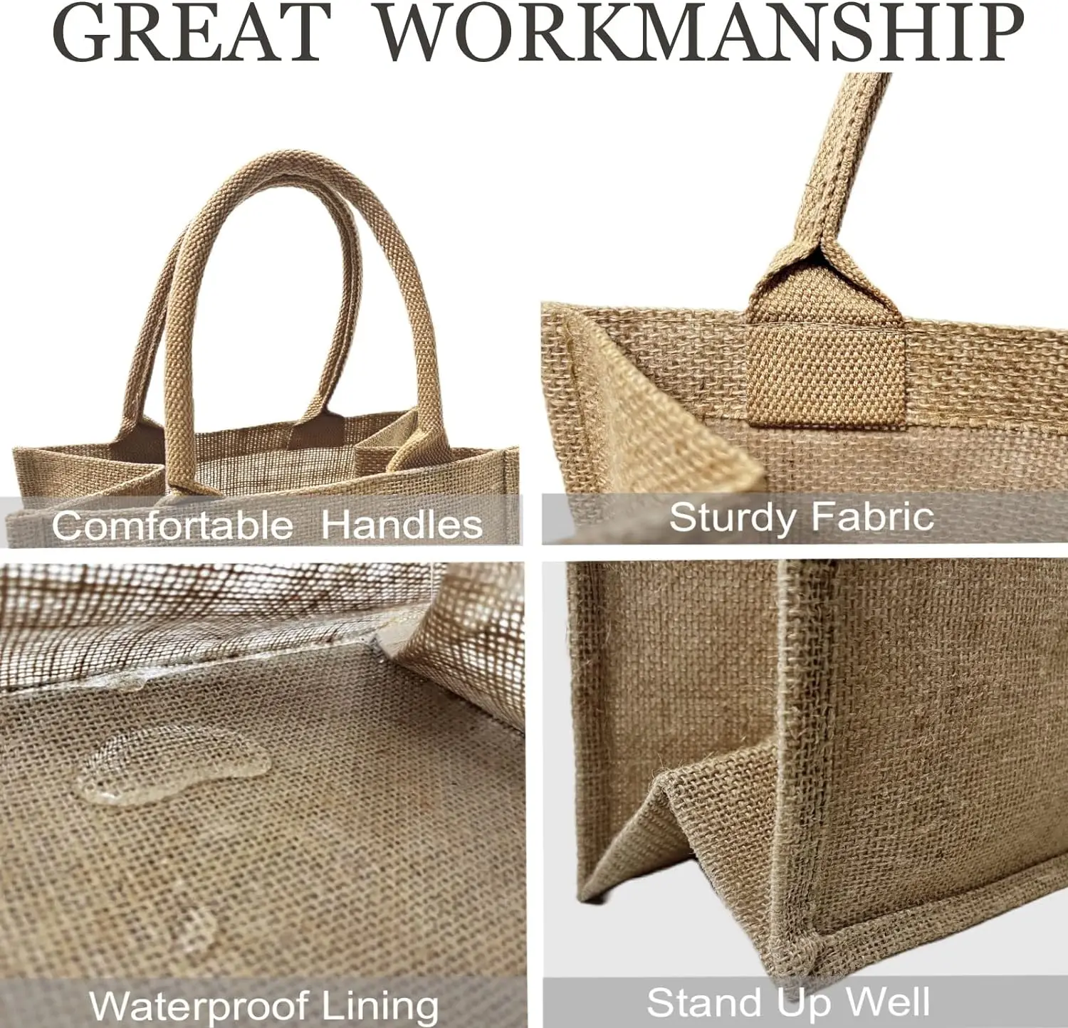 Customized Logo Colorful Jute Beach Promotional Wedding Eco-friendly Material Tote Shopping Jute Bag With Zipper Pocket