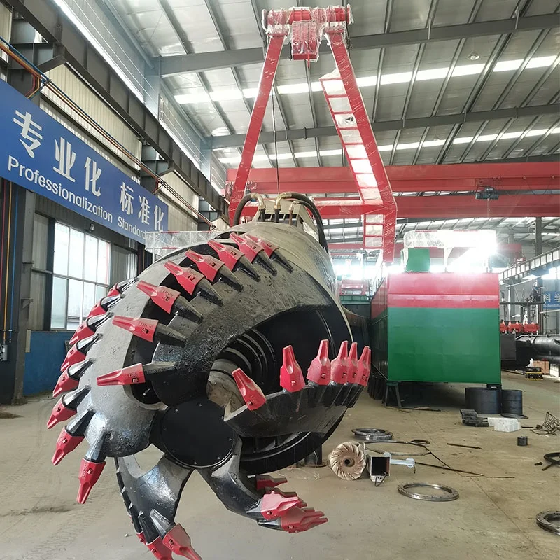 Large Displacement Cutter Suction Dredger for Dredging Project Around Harbor Basin
