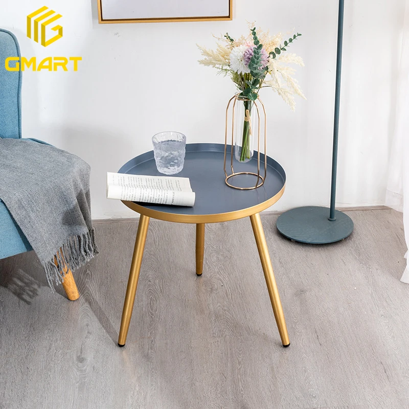 Gmart Nordic Minimalist Living Room Home Usage Stainless Steel Coffee Table And Tv Stand Tea Side Coffee Table