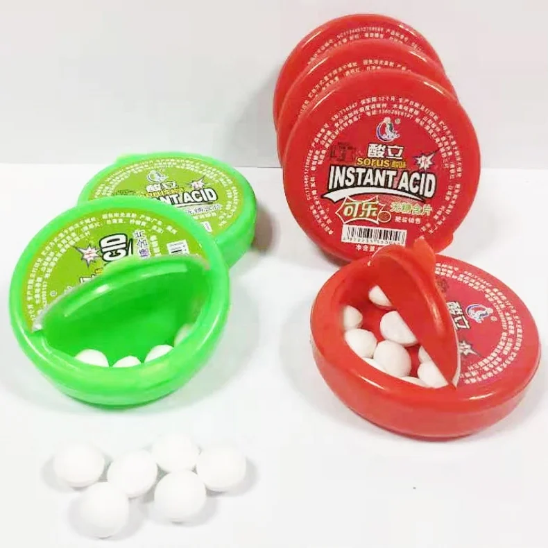 
Hot sale Cola flavour sour candy instant acid 