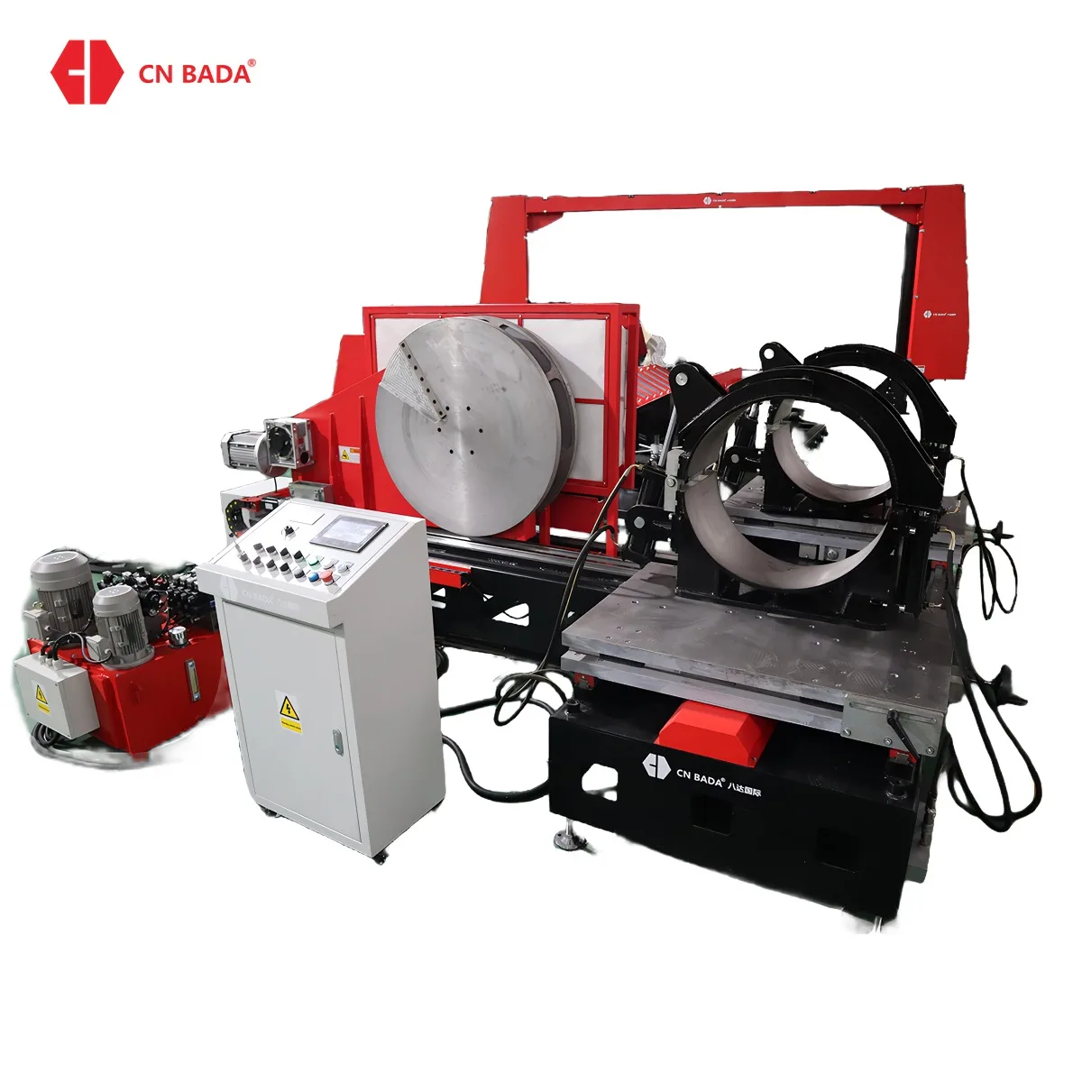 Aluminum workshop machinery SHBG630 workshop fitting angle welder for welding pe pipe