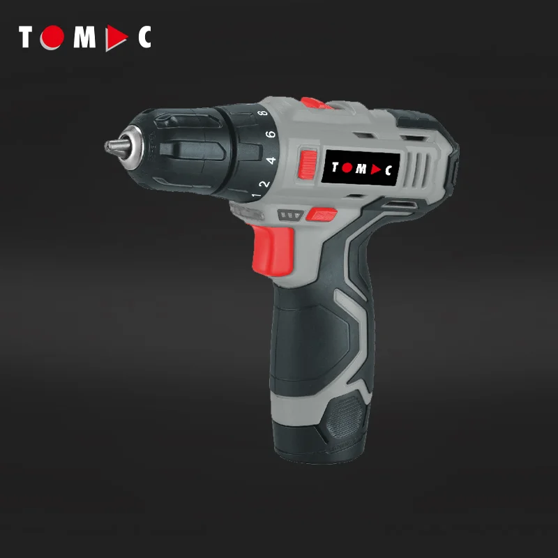 TOMAC CE Certified DC 12V Electric Cordless Drill Cordless Power Tools for Electricians Precision Drilling and Fastening
