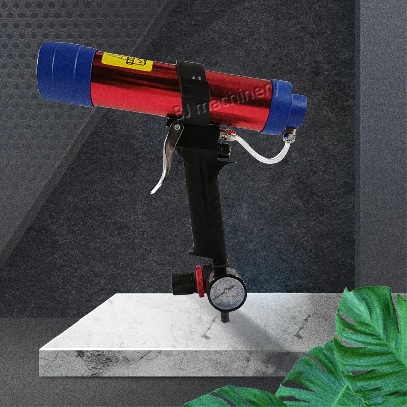 Pneumatic hard glue gun Gun Glass Glue Air Rubber Guns Tool With Control Valve