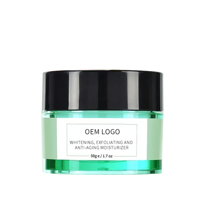 Wholesale Natural Organic Face Glow Cream Hydrating Face Moisturizer Facial Hyaluronic Acid Cream