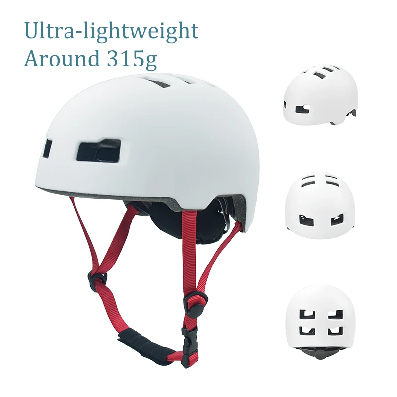 Manufacturer PC Shell EPS OEM Lightweight Custom Skate Helmet Inline Skating Roller Skate Helmet For Roller Scooter BMX Bicycle