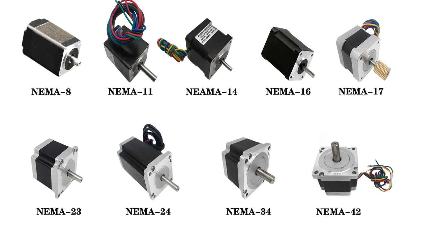 NEMA34 Stepper Motor 155mm Length Hybrid Stepping Motor with for 90mm Planetary Gearbox