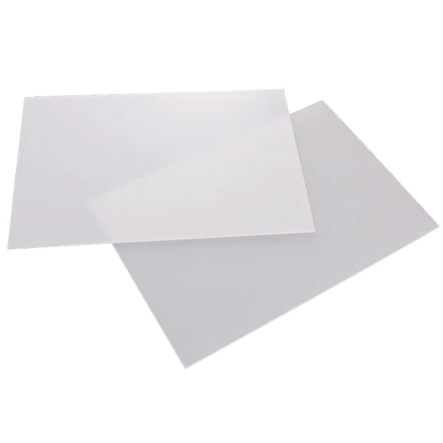 High quality custom size PET lenticular sheets with adhesive