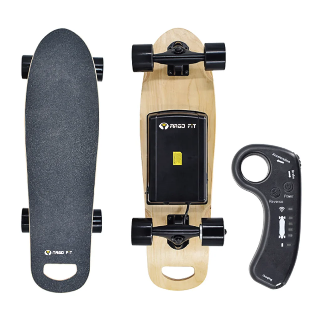Factory custom boosted electric skateboard best longboard slide skate power board with
