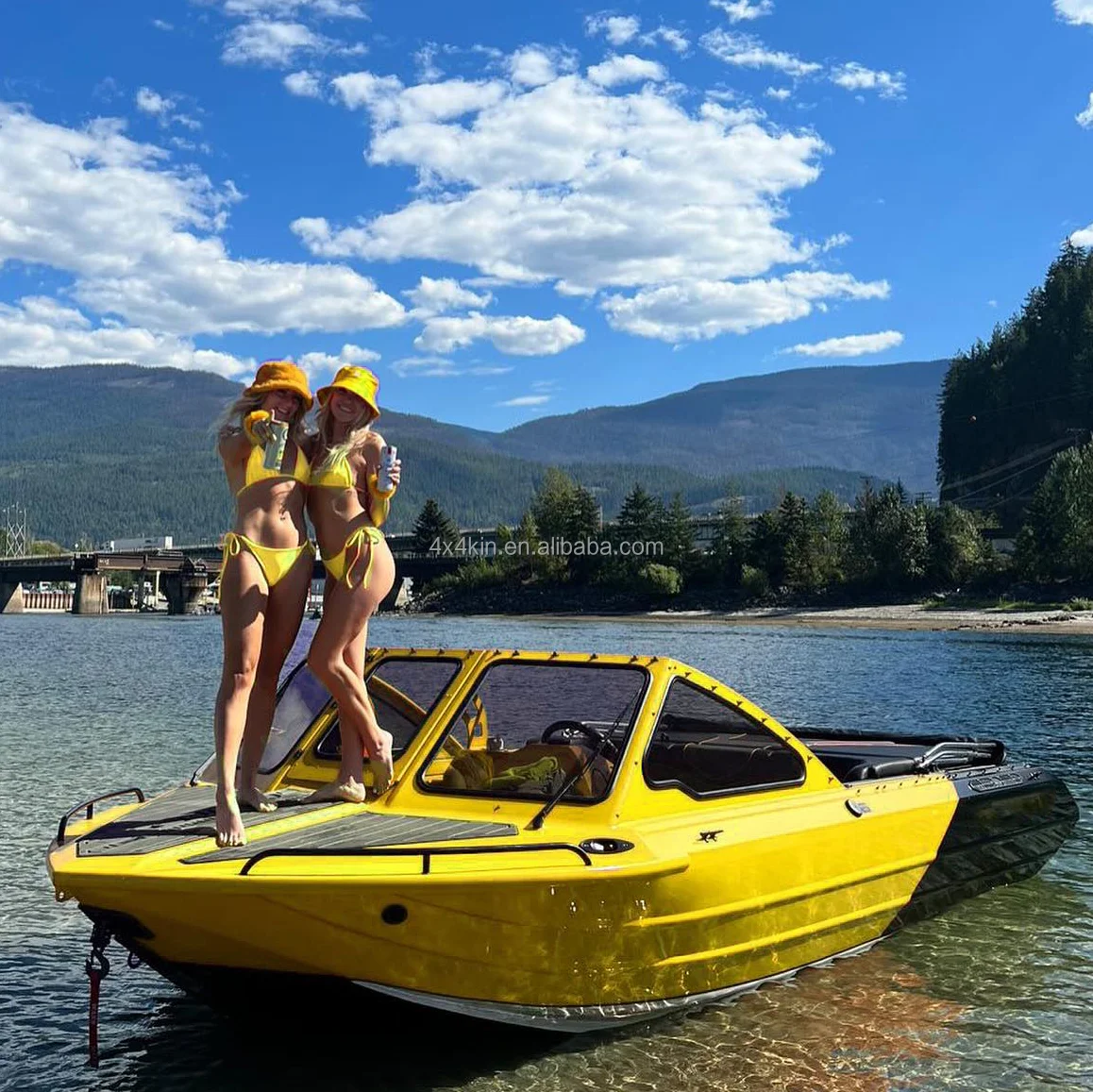 Newest Kinocean wholesale price aluminum jet boat use jet motor