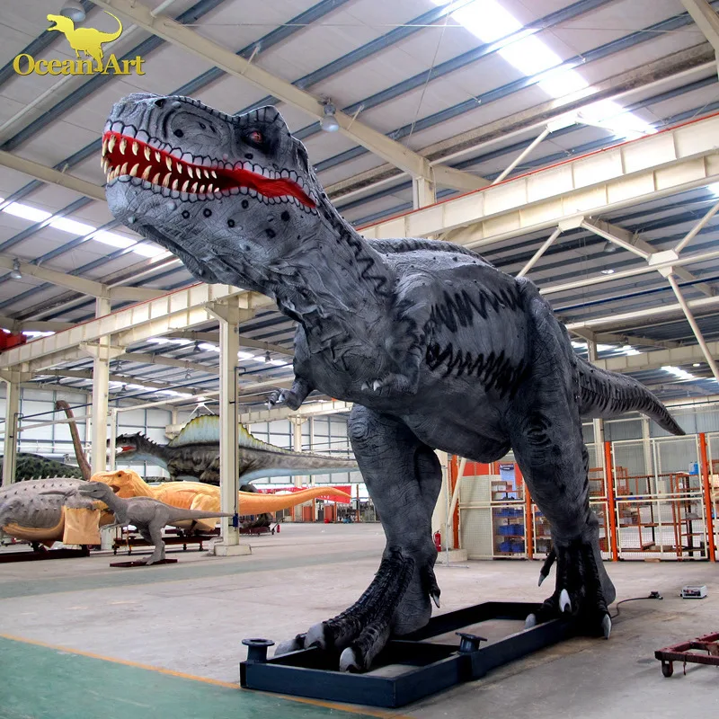 amusement life size dinosaur animatronic dino park robotic dinosaur for sale