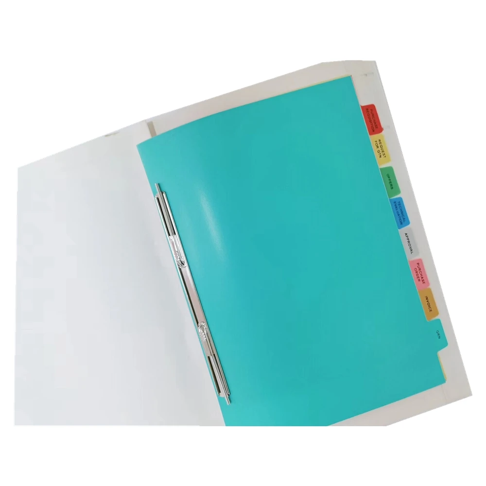 PVC Hanging File With Metal Clip