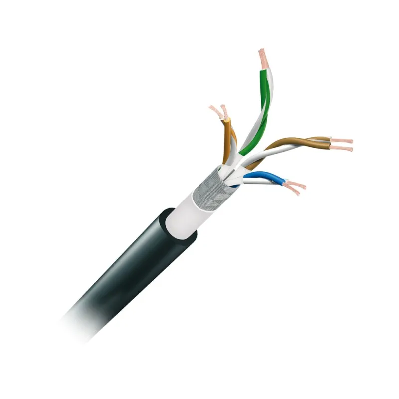Brother-Y 4 Pairs  UTP/FTP/SFTP Ethernet Cable with Ground Wire Cat6 Cable 305m Roll Price