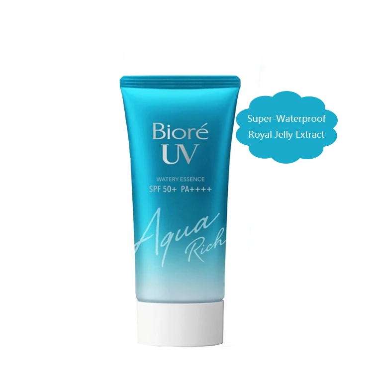 Солнцезащитная эссенция для лица Uv aqua rich, японская косметика