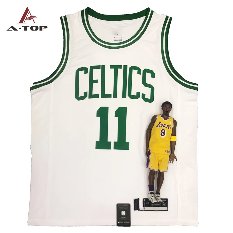 
2021 new celtics jersey man white #11 hot press Jersey team wear youth basketball uniforms 