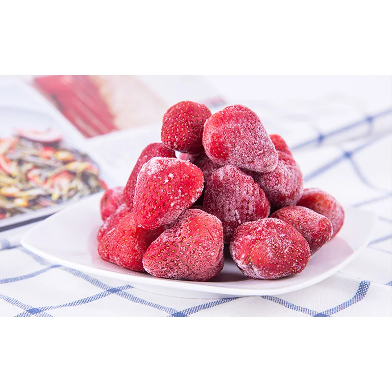 Оптовая продажа новые продукты популярная цена Халяль вся свежая клубника сублимированный фрукт