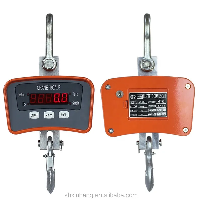 500KG  industrial electronic aluminum housing  crane scale