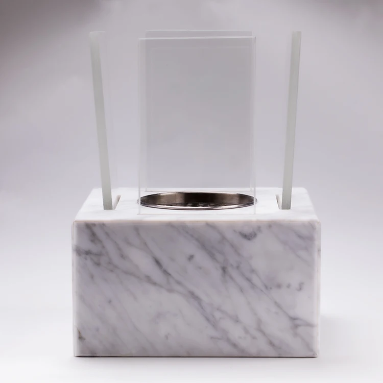 Miniature Home Coffee Table Custom Ethanol Fireplace