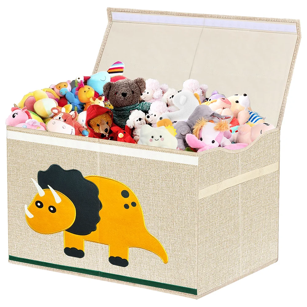 Cartoon Kids Boys Girls Safe Fabric Toy Tools Family Kindergarten Children storage box Organizer