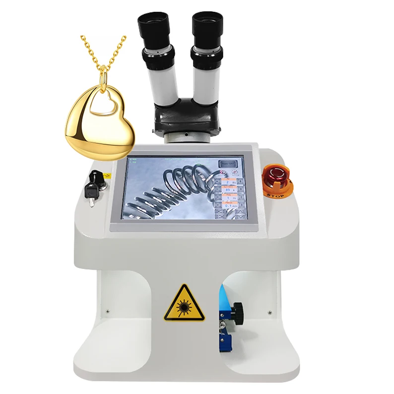 24k Gold  Silver Titanium Platinum 100W Super Mini Desktop Jewelry Laser Welding