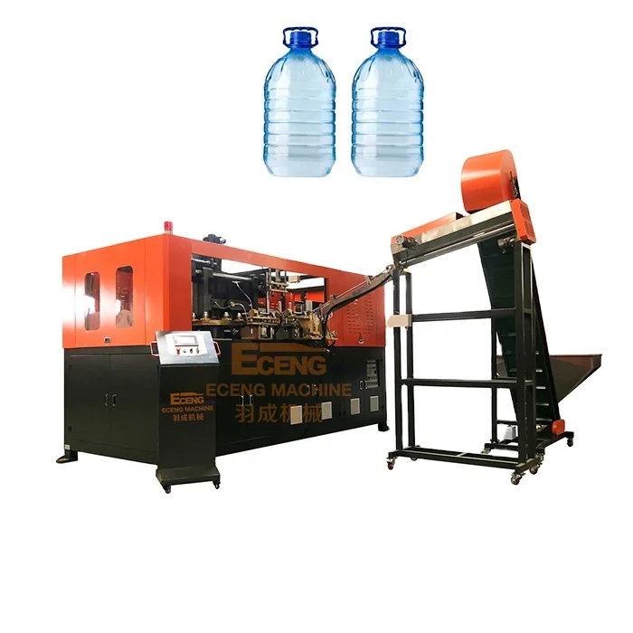 Full-automatic 2 Cavity Pet Bottle Blow Molding / Blowing Machine / Equipment For 3-5l Bottle