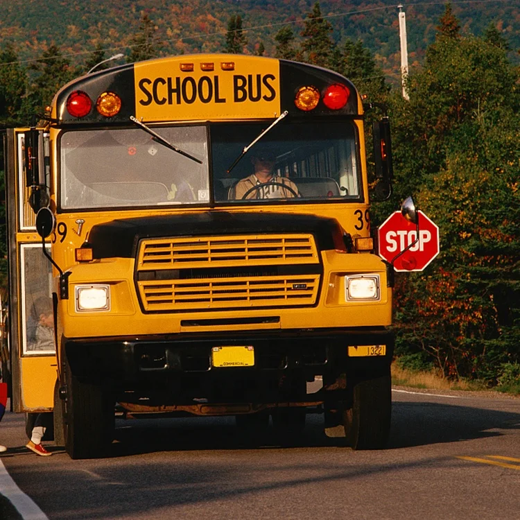 Stop Arm Stop Board LED Stop Sign on School Bus