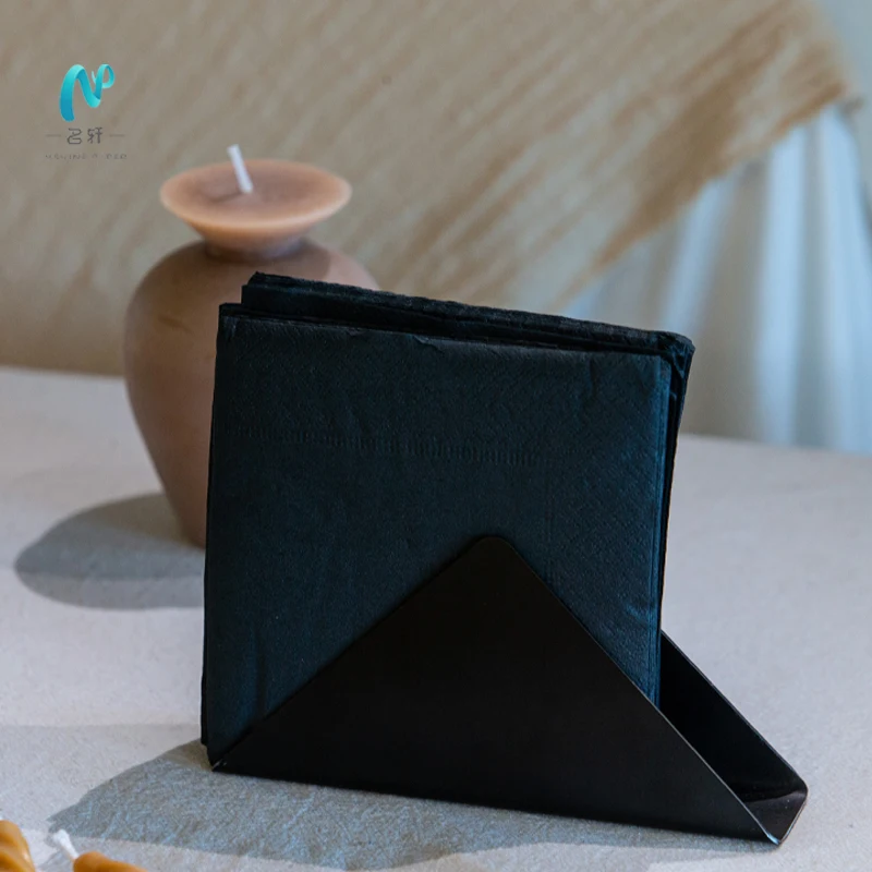 MingXuan hot sales High Quality custom 100% virgin wood pulp bar airlaid linen disposable luxury colored napkins