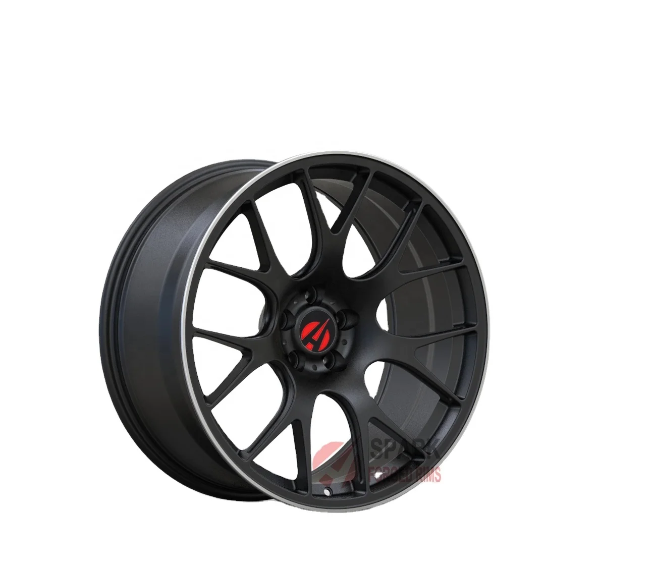 Forged Wheel Porsch-S Off Road For SUV Vehicle PVD Vacuum Shine Black Mille Face 18 19 20 22 24 inch Alloy Wheels rims hubs