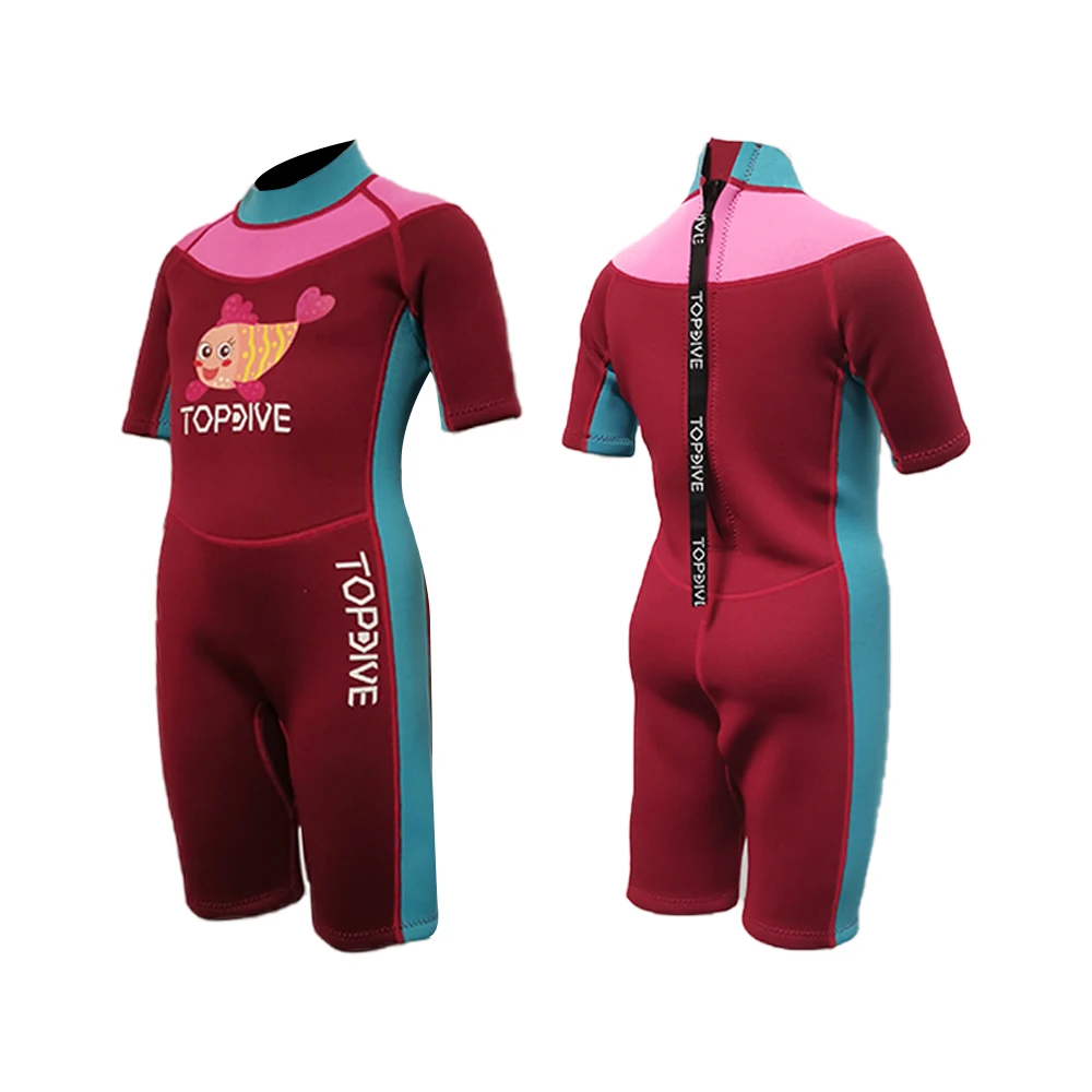 Summer Shorty Wetsuit Neoprene 2mm Open Water Swimming Wetsuit