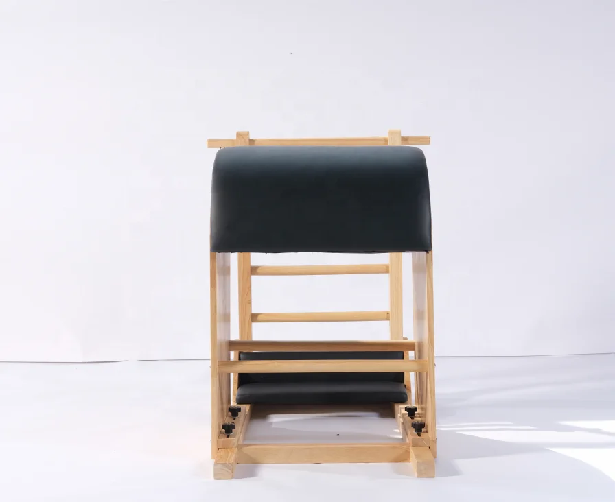 Pilates Equipment Oak Wood Ladder Barrel for Yoga Use