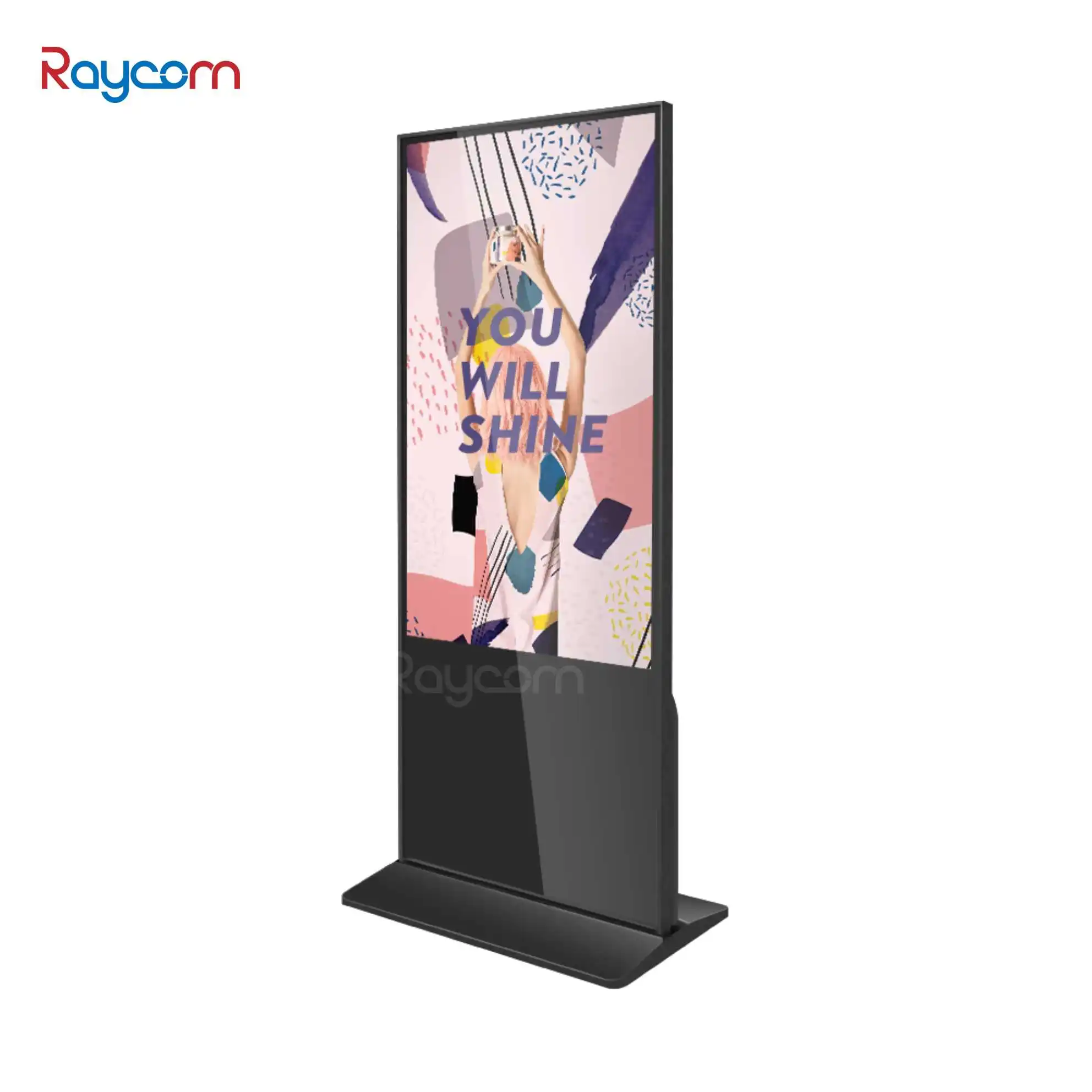 Напольная подставка Digital Signage и дисплеи Android WIFI IPS сенсорный экран киоск Крытый FHD LCD Smart рекламный дисплей плееры
