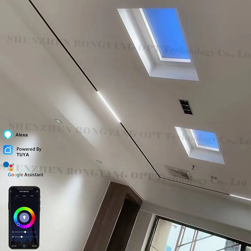 Shenzhen Led Display Blue Sky Natural Smart Home Artificial Skylight For Living Room