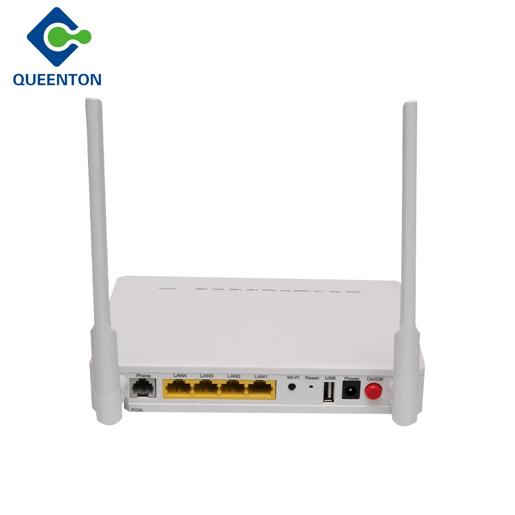 Dual Band Ont F660 V8.0 Fiber Optic Ftth Terminal Network 1GE+3FE+1POTS+1USB+WiFi 6 Ont Epon Router Modem Gpon Wifi Onu