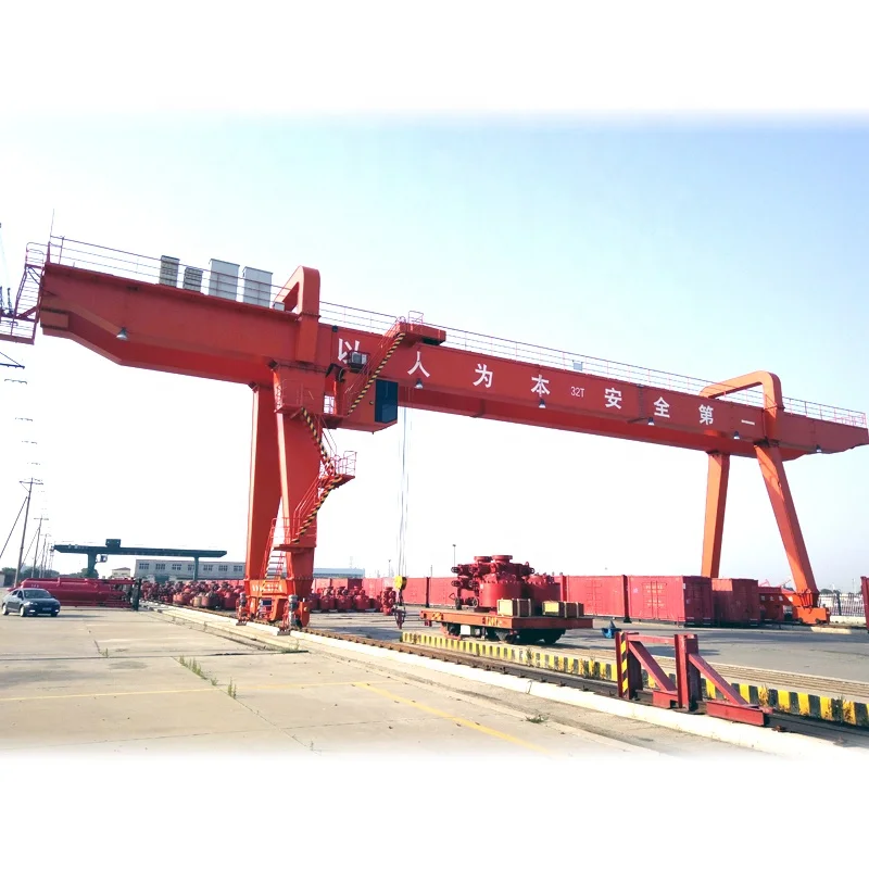 Heavy Duty European Standard 100 ton Double Girder Cantilever Gantry Crane