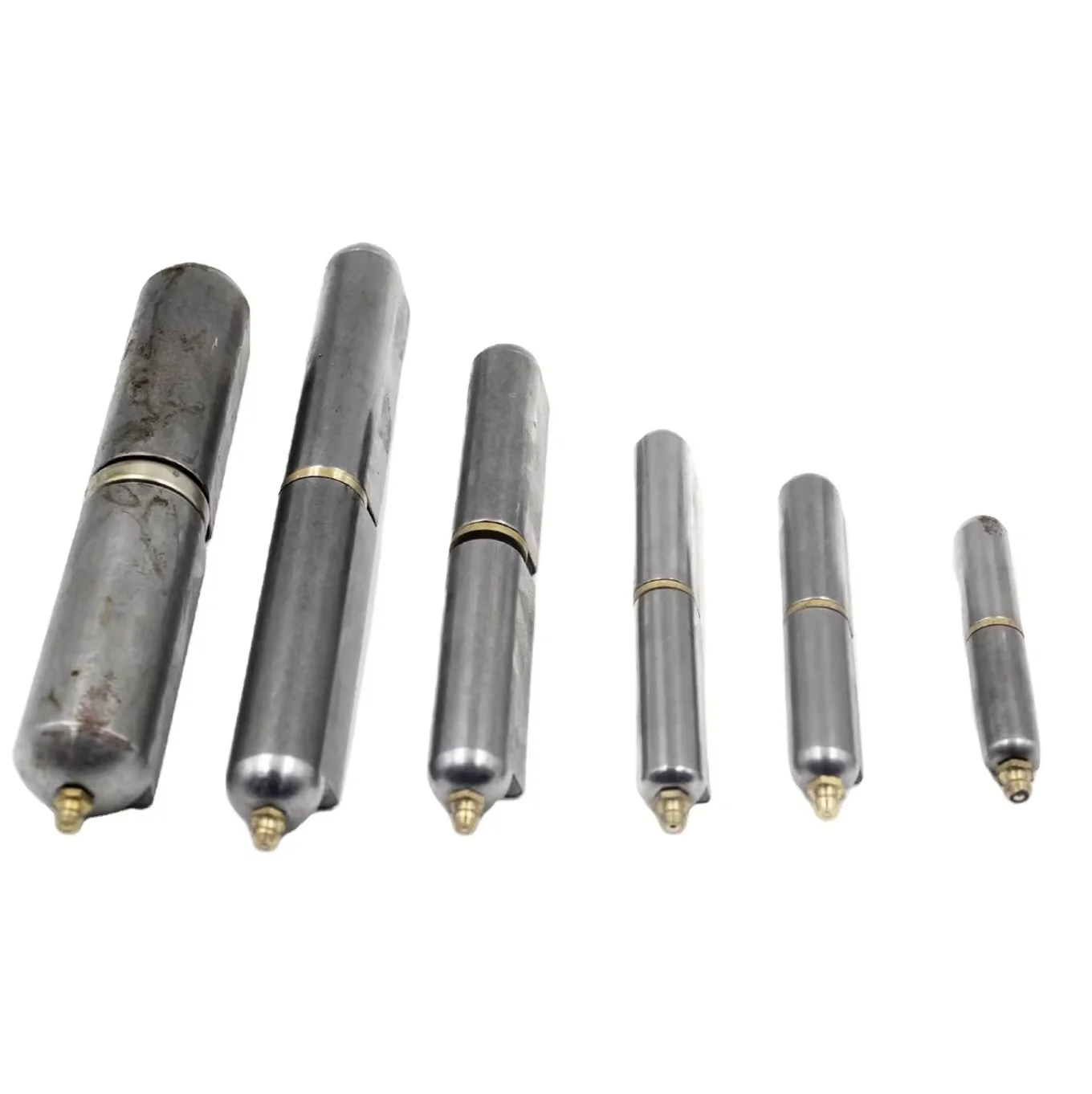 Stainless Steel Weld-on Hinges Bullet Hinge With Grease Nipple Heavy Duty Weld On Hinges