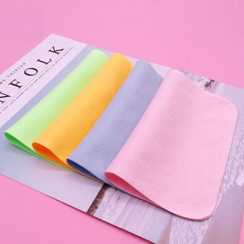 Micro Fiber Microfiber Optical Screen Lens Eye Glass Clean Cleaning Cloth For Glasses