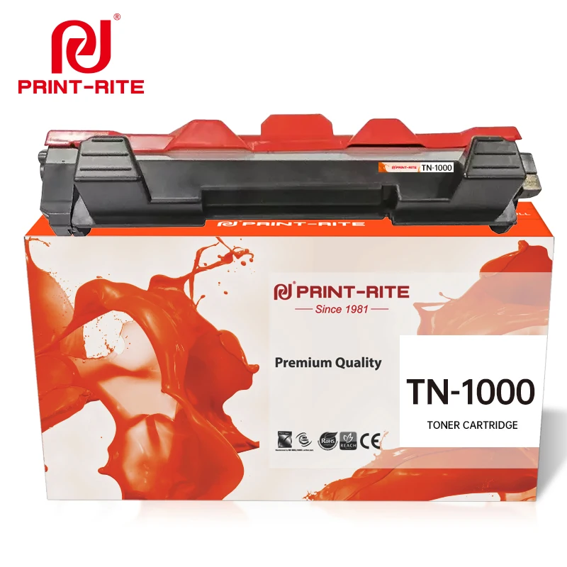 TN-1060 TN-1070 TN-1075 тонер-картридж Print-Rite TN1000 TN1030 TN1050 без чипа совместим с принтером HL-1110 Brother