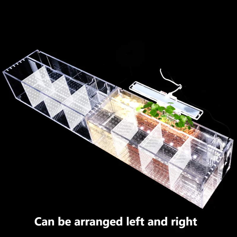 New Arrival Desktop Mini Fish Tank Multi-Cell Water Pump Hot Sale Ecological Aquarium Tank