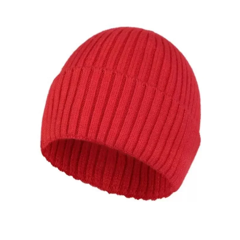
Ready to ship high quality beanie hat in stock customize winter knitted hats 
