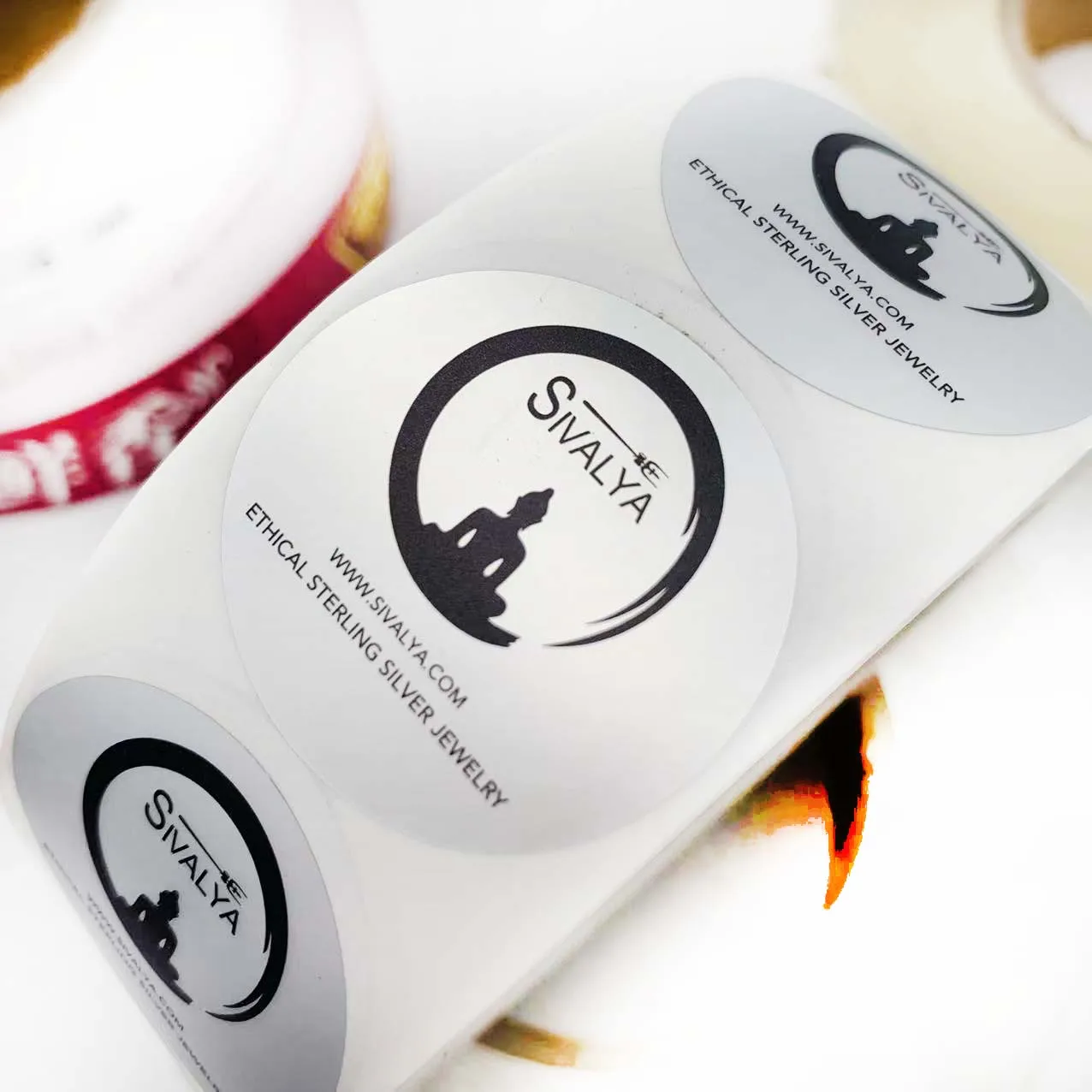 Custom Transparent Holographic Liquor Bottle Rose Gold Foil pvc Shrink Wrap Bottle Labels for Purses Olive Oil Spray Bottles